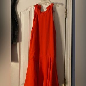 Orange reddish dress
